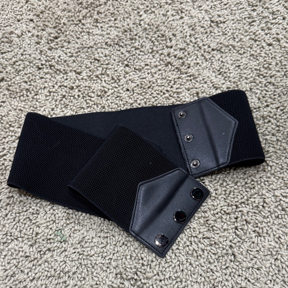 Men's Black Belt Bag